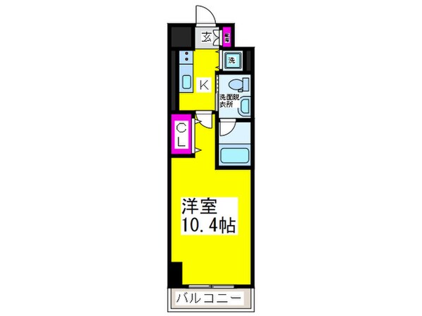 フェニックスレジデンス堺東の物件間取画像